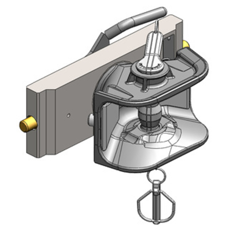 Traktorentechnik Anhängetechnik Scharmüller Zugmaul Standard mit Adapterplatte #03.3295.06-A02 Traktorentechnik Anhängetechnik Scharmüller Zugmaul Standard mit Adapterplatte #03.3295.06-A02