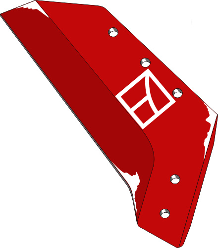 38.0037 Pflugteil Wechselspitzenschar - 16'' - rechts (PK4.013.01A) passend für Vogel und Noot