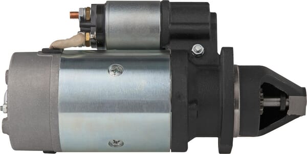 Mahle 12 V Anlasser 3 kW (IS0534) Seitenansicht Mahle 12 V Anlasser 3 kW (IS0534) Seitenansicht