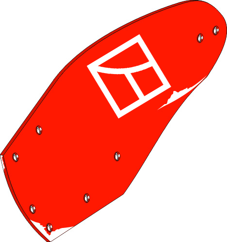 34.0107 Pflugteil Streichblech-Hinterteil - links (612111) Pflugteil Streichblech-Hinterteil - links (612111) 34.0107 von Industriehof