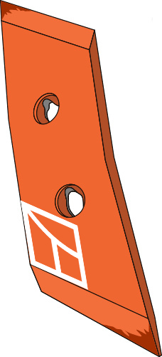 39.0000 Pflugteil Wechselspitze - rechts (30.54.502D) 39.0000 Pflugteil Wechselspitze - rechts (30.54.502D) passend für Naud