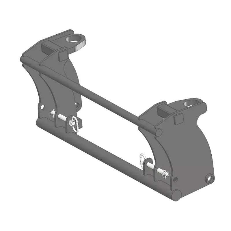 Wechselrahmen-Adapter von JOHN DEERE MATBRO auf EURO Schnellwechselrahmen von JOHN DEERE MATBRO auf EURO