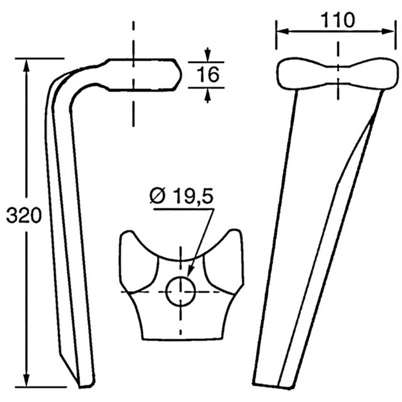 Kreiseleggenzinken Right 1002-1003 Fast-Fit Kreiseleggenzinken Right 1002-1003 Fast-Fit