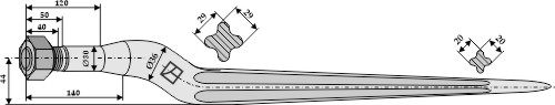 Silozinken 1100mm