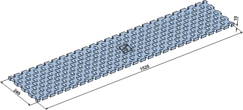 Eismesser Schneepflug 1525