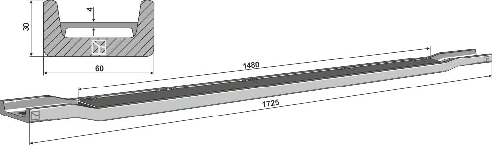 Kratzbodenleiste Kratzbodenleiste