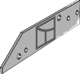 36.0014 Pflugteil Anlage - rechts (96094) image zeichnung 36.0014 Pflugteil Anlage - rechts (96094) image zeichnung P135002
