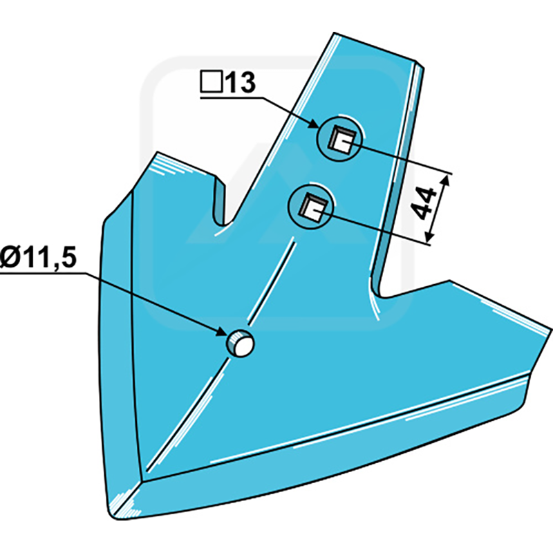 Landwirtschaft Bodenbearbeitung Grubber Schare & Leitbleche Gänsefussschar Rabe Landwirtschaft Bodenbearbeitung Grubber Schare & Leitbleche Gänsefussschar Rabe
