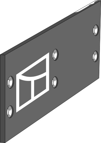 P134436 Pflugteil Anlage A36H (3411508) 32.0005 32.0005 Pflugteil Anlage A36H (3411508) passend für Lemken