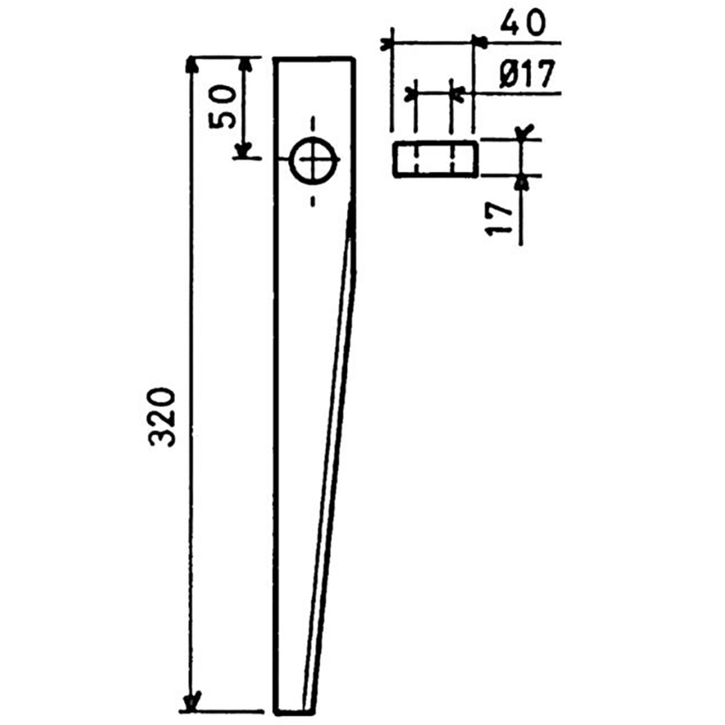 Kreiseleggenzinken 180 To 450 40X17 - Kuhn Kreiseleggenzinken 180 To 450 40X17 - Kuhn