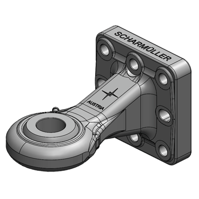 Scharmüller Zugöse Flansch #00.654.171.0-A02 Anhängetechnik Scharmüller Zugöse Flansch #00.654.171.0-A02