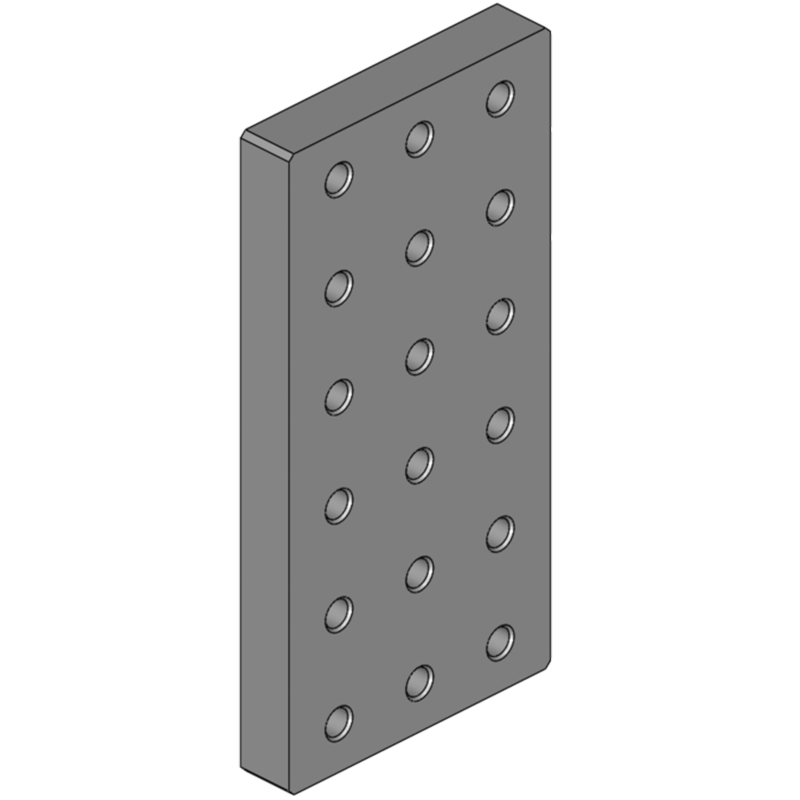 Traktorentechnik Anhängetechnik Scharmüller Anschweißplatte #00.645.080.0 Traktorentechnik Anhängetechnik Scharmüller Anschweißplatte #00.645.080.0