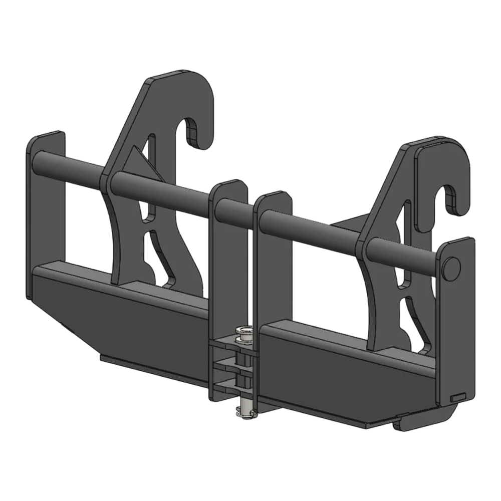 Adapterrahmen Deutz, JLG auf Merlo ZM2 – Adapteransicht 2