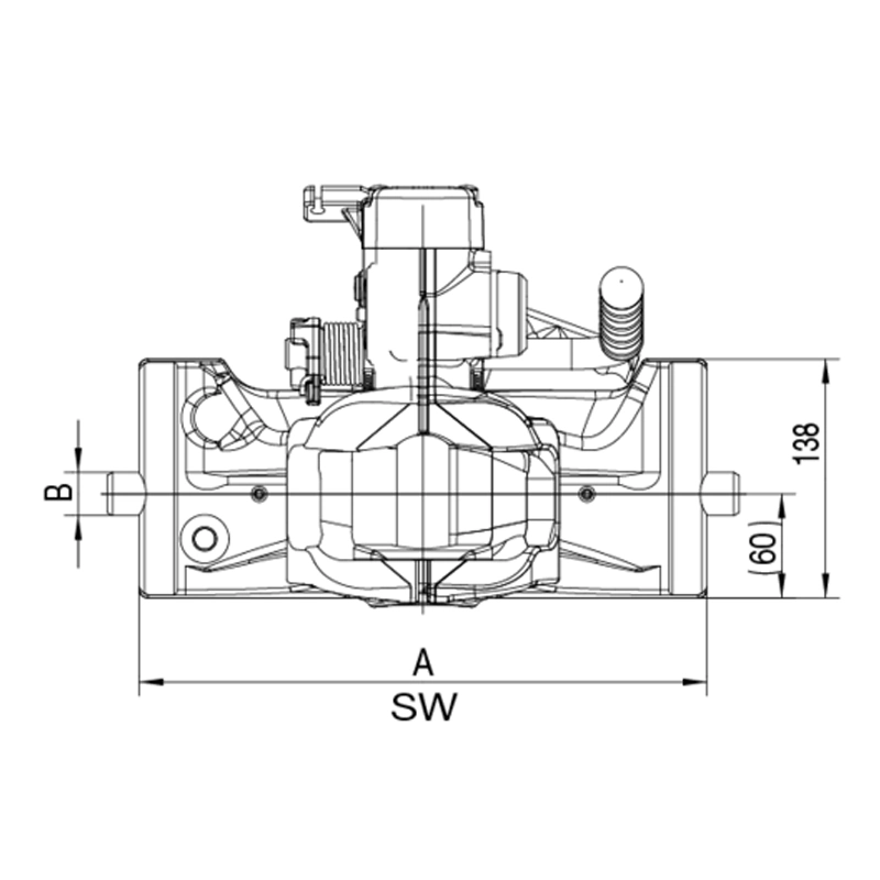 Anhängekupplung passend für John Deere AL205360, AL222034 Anhängekupplung Rockinger RO865D30345 für John Deere
