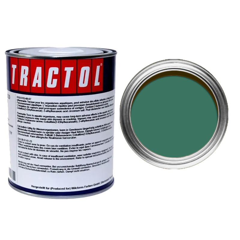 P141280 Zettelmeyer gruen Tractol Tractol Lack 329 P141280 Zettelmeyer gruen Stoß-, Schlag-, und Kratzfestigkeit