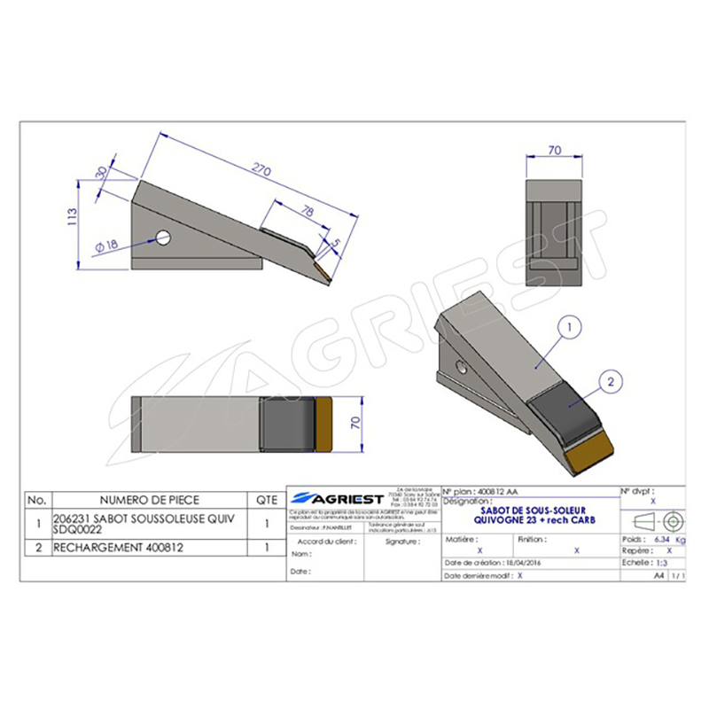 Landwirtschaft Bodenbearbeitung Grubber Tiefenlockerer Tiefenlockerermeissel Nachbau Hartmetall Quivogne