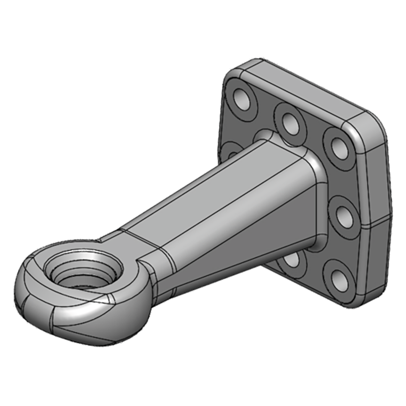 Scharmüller Zugöse Flansch #00.652.25.0-A90 Anhängetechnik Scharmüller Zugöse Flansch #00.652.25.0-A90