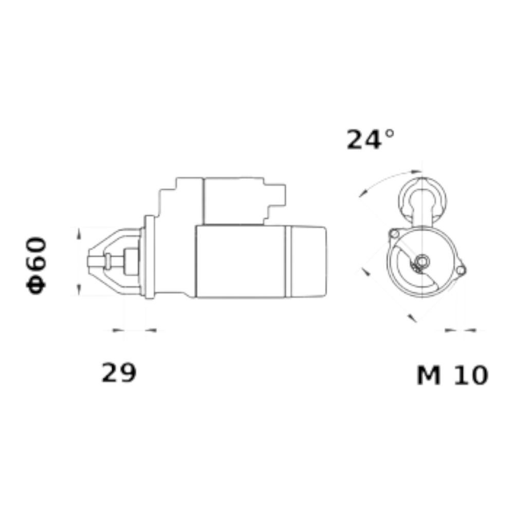 MAHLE Anlasser, Starter MAHLE Anlasser, Starter