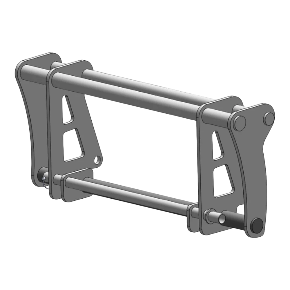 Adapterrahmen Mailleux auf JLG, Deutz – Adapteransicht 1
