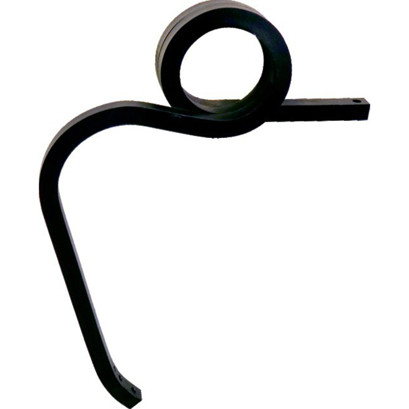 Landwirtschaft Bodenbearbeitung Grubber Kultureggenzinken Vierkant Rechts Schwarz Lackiert