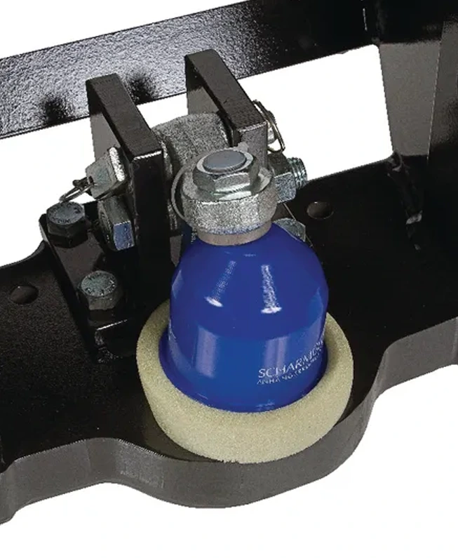 Anhängebock mit K80 für Case CS CVX Scharmüller Anhängebock Scharmüller mit K80 unten für Case CS CVX