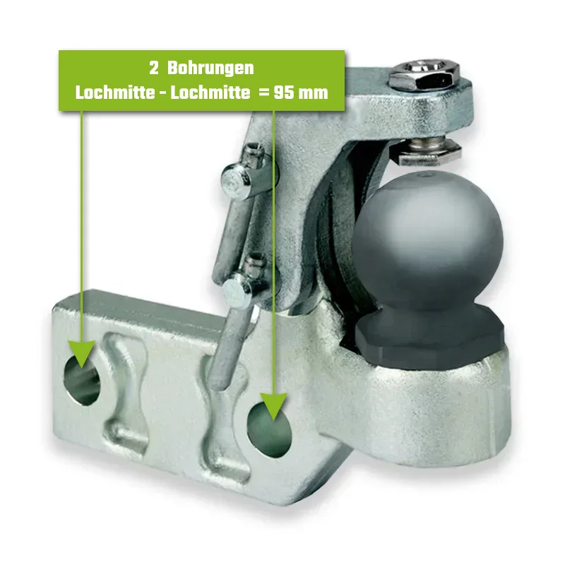 Zwangslenker-Aufnahme Scharmueller 00520522 beidseitig 