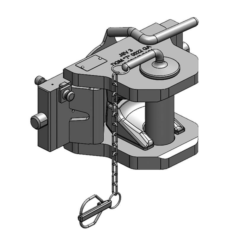 Traktorentechnik Anhängetechnik Scharmüller Zugmaul Standard mit Adapterplatte #03.3307.031-A02 Traktorentechnik Scharmüller Zugmaul Standard mit Adapterplatte 03.3307.031-A02
