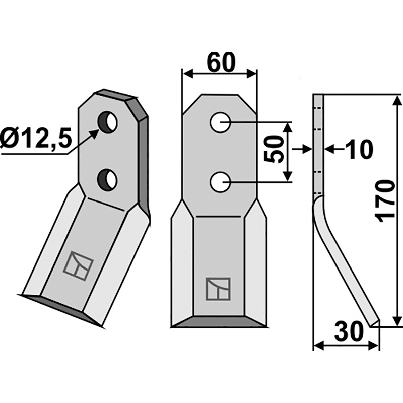 PEG-04 Rotorzinken Pegoraro 5329 Rotorzinken IHOF PEG-04