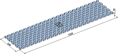 Eismesser Schneepflug 1220