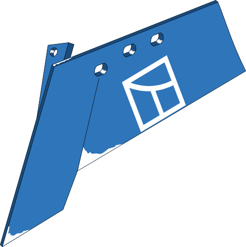 44.0011 Pflugteil Hartmetallschar FMH40L - links 44.0011 Pflugteil Hartmetallschar FMH40L - links passend für Frost