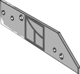 36.0002 Pflugteil Anlage - links (85133 (3940810)) 36.0002 Pflugteil Anlage - links (85133 (3940810)) passend für Massey Ferguson