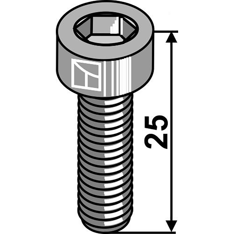Landwirtschaft Bodenbearbeitung Grubber Schare & Leitbleche Innensechskantschraube Landwirtschaft Bodenbearbeitung Grubber Schare & Leitbleche Innensechskantschraube