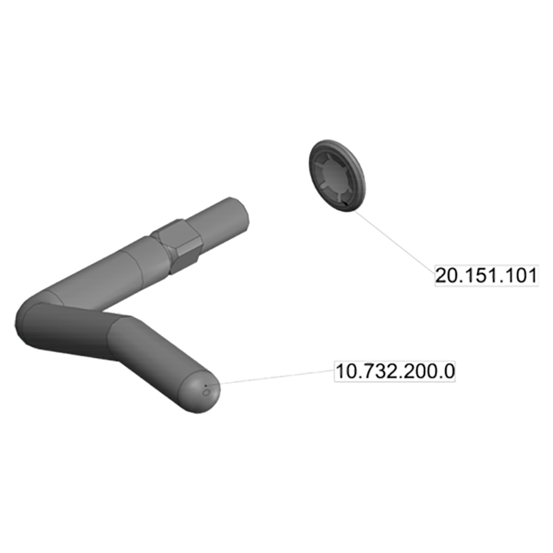 Scharmüller Auslösehebel-Set A10/A11 #02.480.350 Ersatzteil Scharmüller Auslösehebel-Set A10/A11 02.480.350