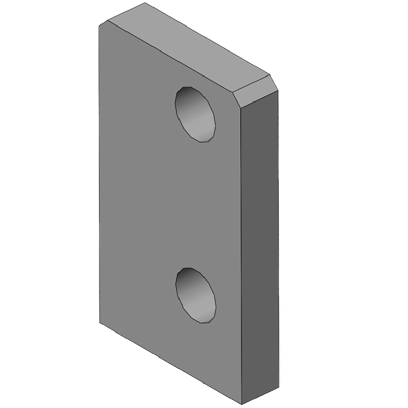 Scharmüller Platte 50x12x85 2l #10.308.210.0 Ersatzteil Scharmüller Platte 50x12x85 2l #10.308.210.0