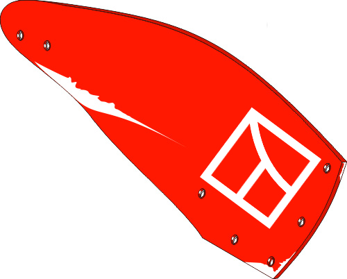 34.0120 Pflugteil Streichblech-Hinterteil - rechts (616242) Pflugteil Streichblech-Hinterteil - rechts (616242) 34.0120 von Industriehof