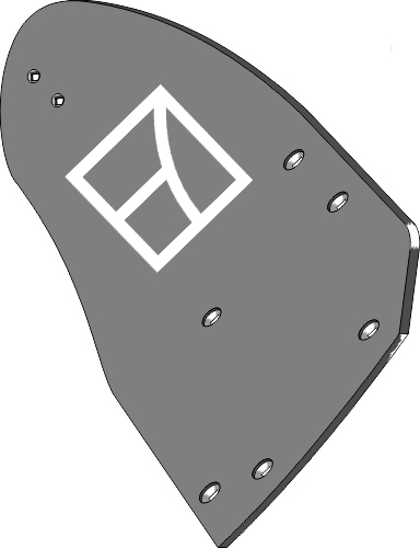 P134488 Pflugteil Streichblech-Hinterteil B40B R - rechts (3441040) 32.0069 32.0069 Pflugteil Streichblech-Hinterteil B40B R - rechts (3441040) passend für Lemken