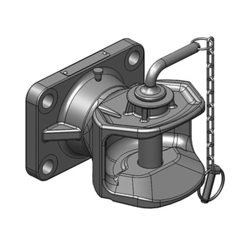 Anhängekupplung Scharmüller Flansch 160 x 100 Anhängekupplung Scharmüller 05.1605.01-A02-160-100