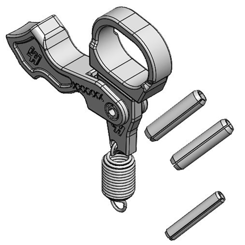 Ersatzteil Scharmüller Mechanik Ersatzteile Fanghaken Cat. 2 neu #34.142.011.0