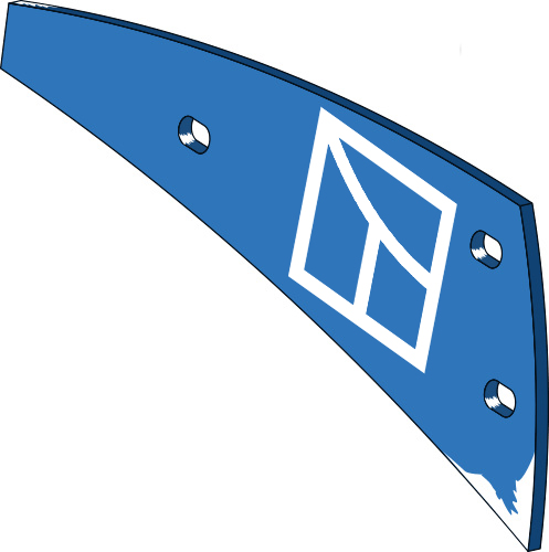 44.0042 Pflugteil Streichblech-Streifen R2 R - rechts passend für Frost