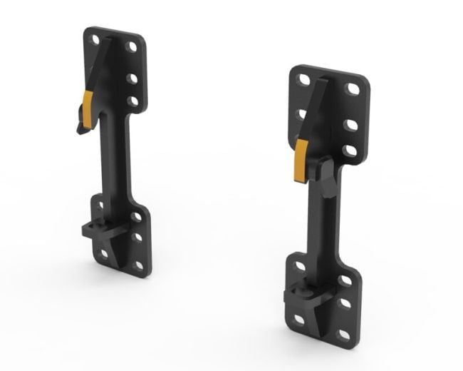 Quicke BoH Hakensatz 40x80 Avant geteilter Haken: Anschraubhaken für Anbaugeräte mit 40x80-Schnittstelle. Art.-Nr. 11257135Q. Online auswählen.