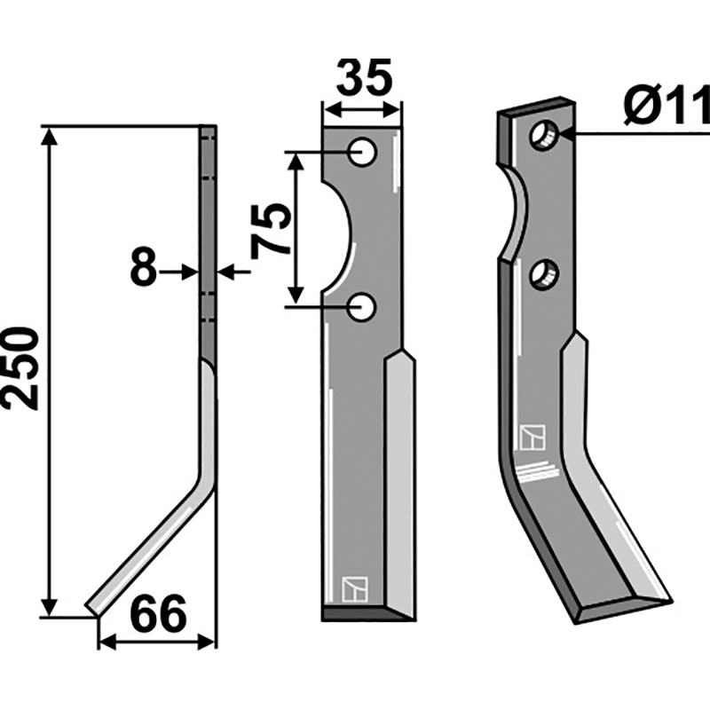 Simon Rotorzinken, linke Ausführung IHOF IND-2234L