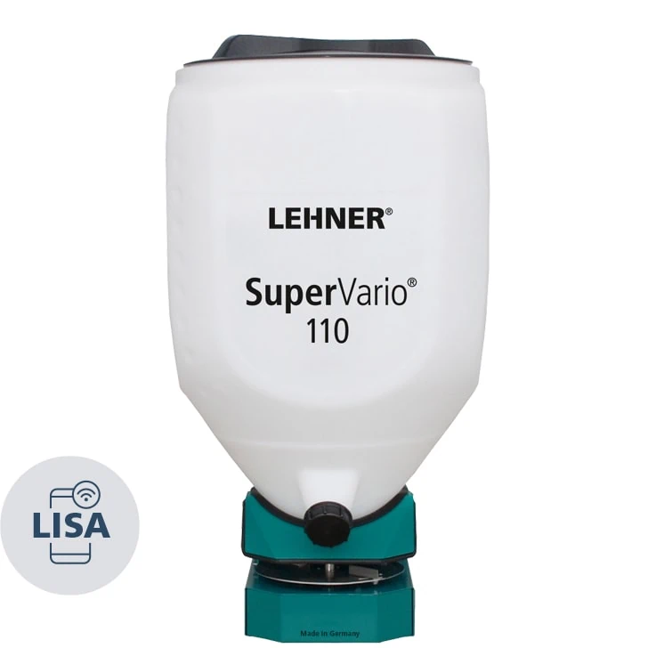 LEHNER SuperVario Streuer 12 Volt für Zwischenfrüchte und Grassaaten LEHNER SuperVario Streuer 12 Volt für Zwischenfrüchte und Grassaaten