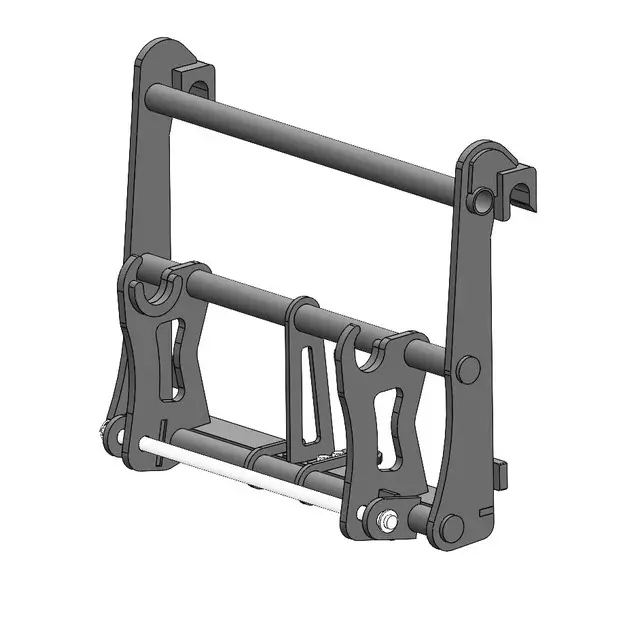 Schnellwechselrahmen MERLO ZM3 auf MANITOU Agri-Power Schnellwechselrahmen von MERLO ZM3 auf MANITOU 415068