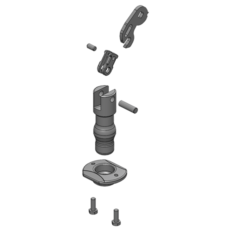 Scharmüller Kuppelbolzen-Set A11 mit Buchse (bis 10/2009) #02.480.020 Ersatzteil Scharmüller Kuppelbolzen-Set A11 mit Buchse (bis 10/2009) 02.480.020