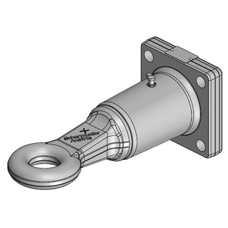 Anhängetechnik Scharmüller Zugöse Flansch #00.664.622.0-A02