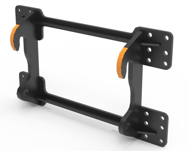 Quicke BoH Hakensatz 60x80 JCB Mini TH (Light weight): Anschraubhaken für Anbaugeräte mit 60x80-Schnittstelle. Art.-Nr. 11256770B. Online auswählen.