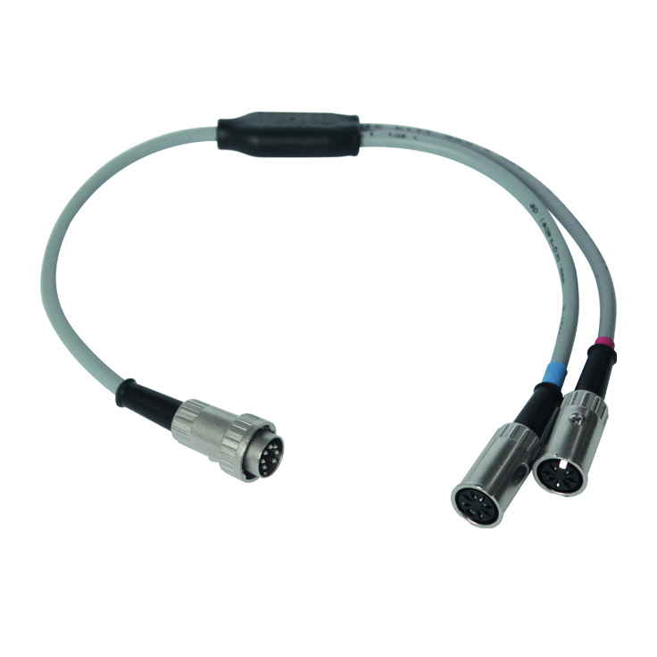 LEHNER Y-Verteiler-Kabel - 7-poliger Stecker auf 2x 7-polige Buchse/Dose Zubehör LEHNER Y-Verteiler-Kabel - 7-poliger Stecker auf 2x 7-polige Buchse/Dose