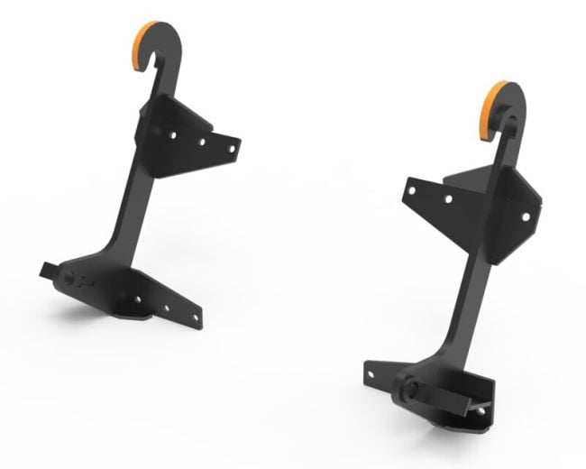 Quicke BoH M16 L JCB Q-fit | Hakensatz Quicke BoH Hakensatz M16 L JCB Q-fit: Anschraubhaken für Anbaugeräte mit M16-Schnittstelle. Art.-Nr. 11255617Q.
