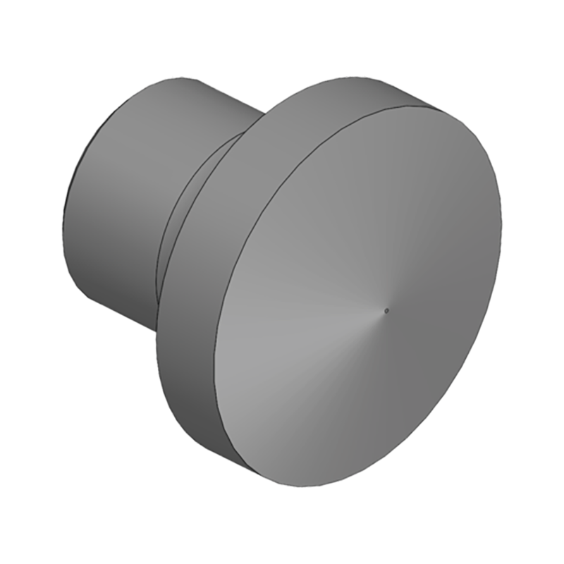 Scharmüller Pilzgriff D20x17 M6 #20.414.010 Ersatzteil Scharmüller Pilzgriff D20x17 M6 #20.414.010