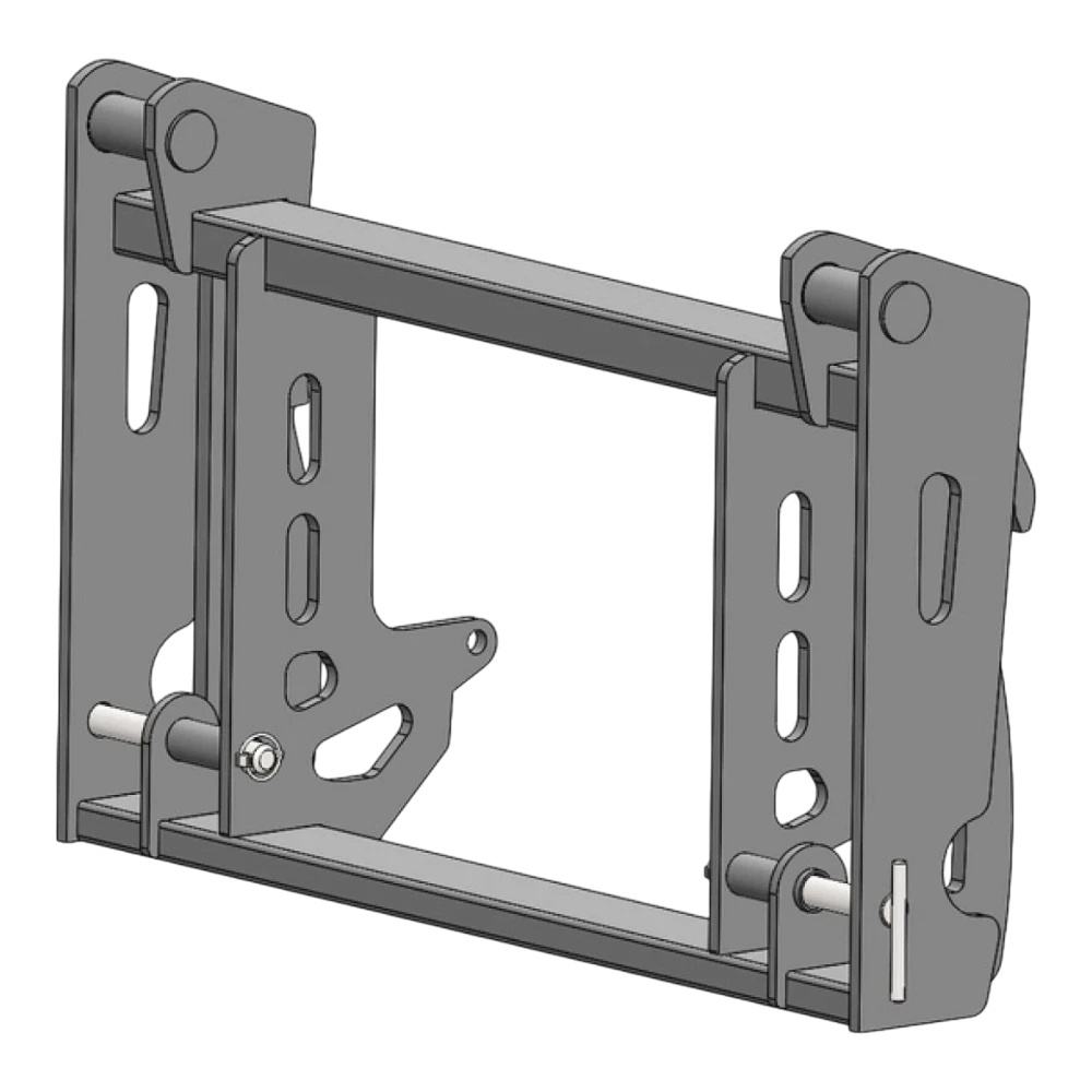 Adapterrahmen Euro auf JCB Q-Fit – Adapteransicht 1